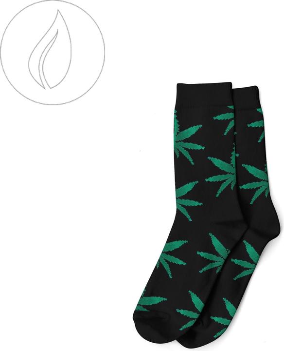 Produktbild R420 Long Socks Size 40-45 Black/Green (40 - 45)