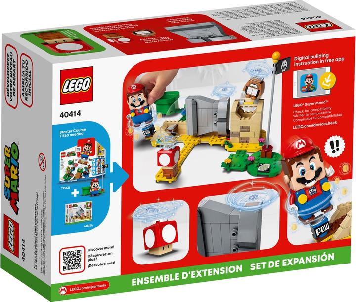 Produktbild LEGO Super Mario Monty Maulwurf und Superpilz (71360, LEGO Super Mario)