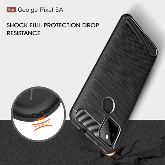 Productafbeelding MU Style Koolstofvezel TPU Softcase-serie (Google Pixel 5a)