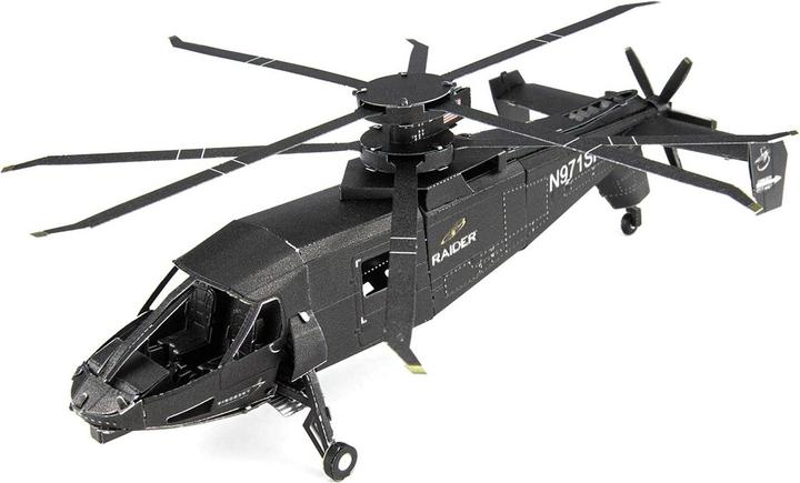 Actual product image Metal Earth ME S-97 Raider Helicopter