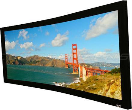Actual product image Elite Screens Lunette Curved (125", 21:9)