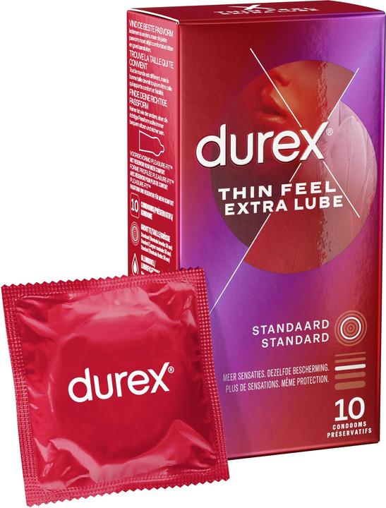 Immagine prodotto Durex Thin Feel Extra Lube - 10 preservativi (10 pz.)