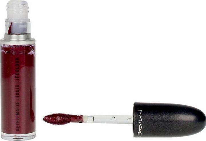 Actual product image MAC Cosmetics Retro Matte Liquid Lipcolour (Metallic Rose)
