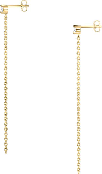 Image du produit Glanzstücke München Femme argent sterling zirconium or jaune - 23862 (Argent Sterling)