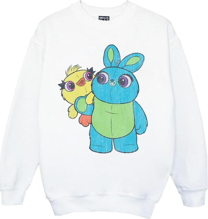 Disney Toy Story 4 Ducky And Bunny Distressed Pose Sweatshirt Mädchen