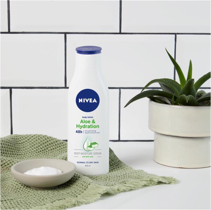 NIVEA Body Aloe Vera Lotion 400 ml (Körperlotion, 400 ml)