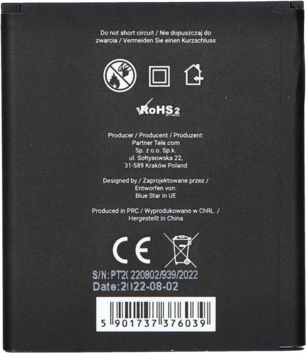 Produktbild Battery Blue Star BLUE STAR PREMIUM battery for LENOVO A2010 2000 mAh