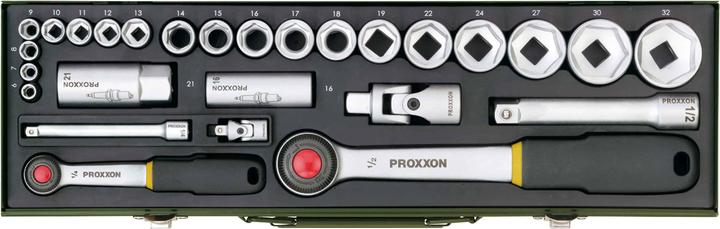 Actual product image Proxxon Socket wrench set (23 mm, 32 mm, 18 mm, 6 mm, 22 mm, 13 mm, 16 mm, 20 mm, 28 mm, 26 mm, 27 mm, 17 mm, 21 mm, 11 mm, 15 mm, 30 mm, 29 mm, 24 mm, 12 mm, 25 mm, 10 mm, 8 mm, 9 mm, 31 mm, 7 mm, 14 mm, 19 mm)