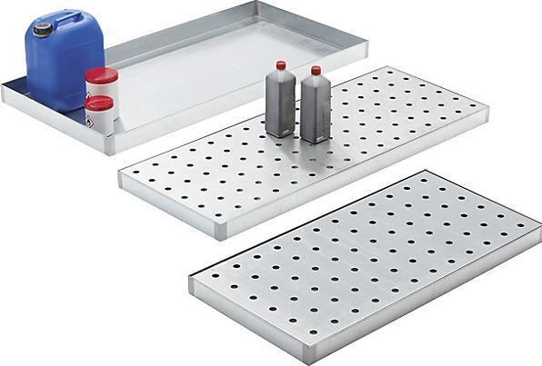 Produktbild eurokraft basic Stahl-Kleingebinde-Universalwanne