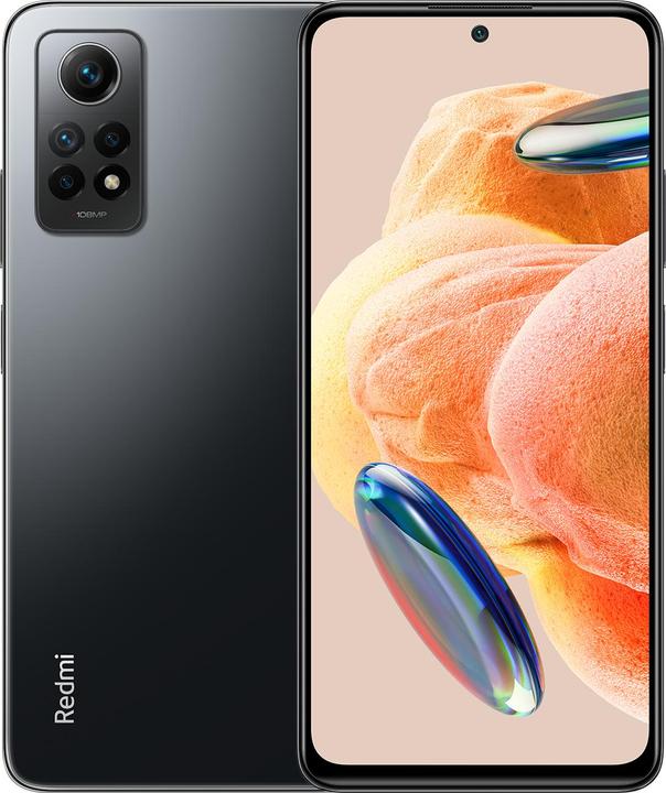 Xiaomi Redmi Note 12 Pro 4G (256 GB, Graphite gray, 6.67", Hybrid Dual SIM, 108 Mpx, 4G)
