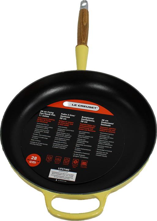 Immagine prodotto Le Creuset Padella in ghisa SIGNATURE Ø 28cm (28 cm, Padella per friggere)