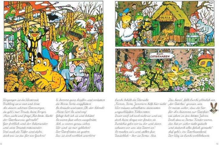 Actual product image Lurchis Abenteuer 5: Das lustige Salamanderbuch (German, Olaf Sveistrup, 2020)