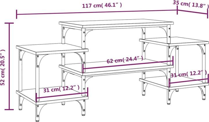 Actual product image VidaXL Octavia (117 x 52 cm)