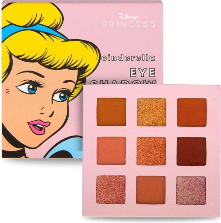Produktbild Mad Beauty Pop Princess Mini Eyeshadow Palette Cinderella (9 Farben)