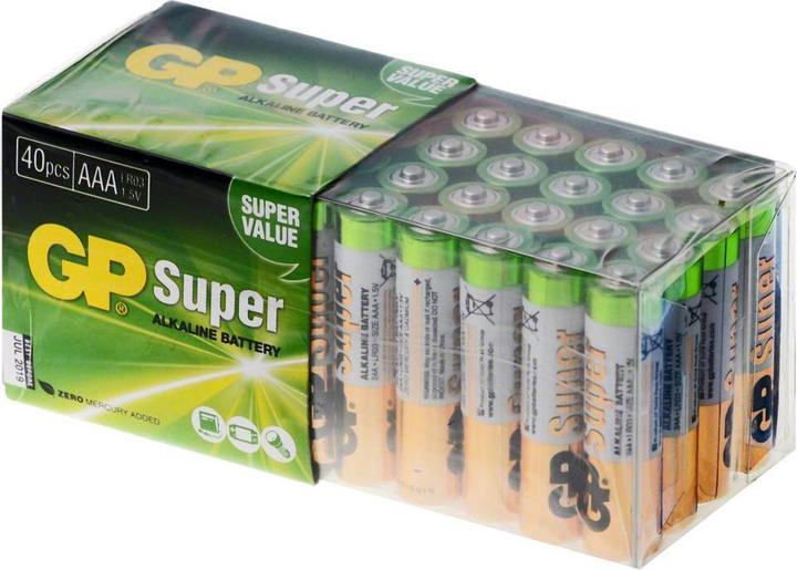 Produktbild GP Batteries Super Alkaline (40 Stk., AAA)