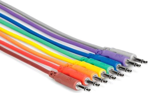 Actual product image Hosa CMM-890 - Patch Cables 8pcs. 90cm (0.90 m)