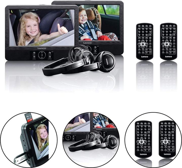 Produktbild Lenco Dvp-939 (Tragbarer DVD-Player)