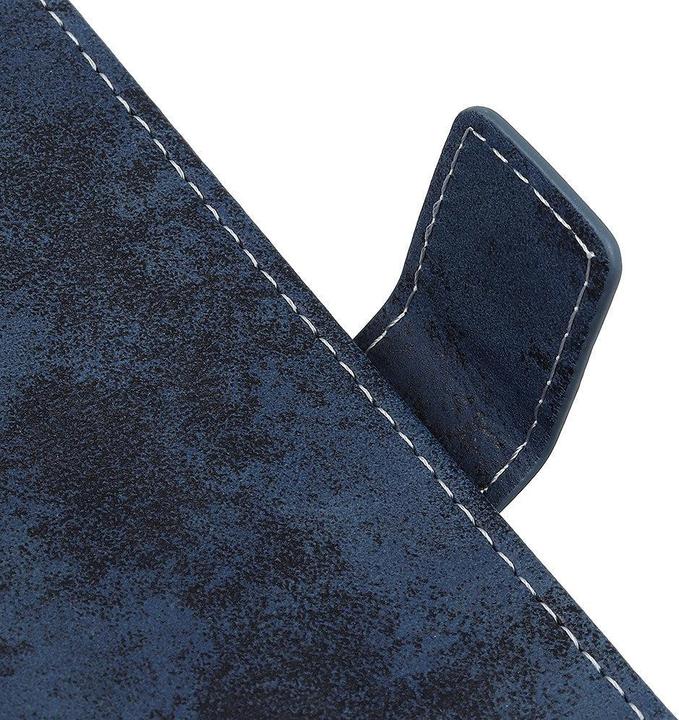 Actual product image Cover-Discount Xiaomi 11T - Vintage case suede look dark blue (Xiaomi Mi 11T Pro)