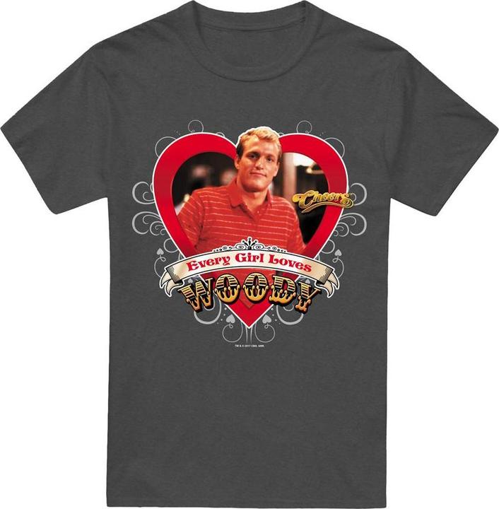 Actual product image Cheers Unisex Adult Woody Boyd T-Shirt (XXL)
