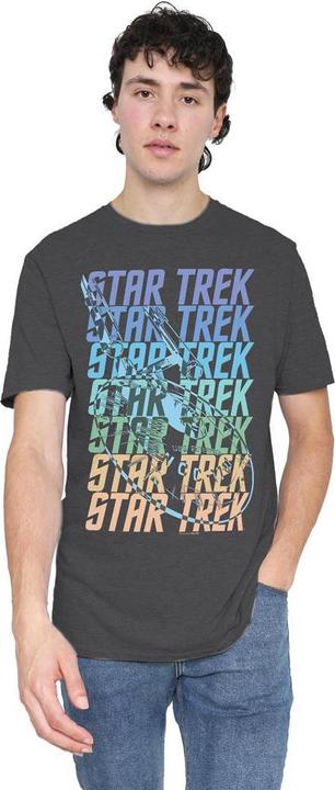 Actual product image Unisex Adult Enterprise Multi Logo T-Shirt (XL)