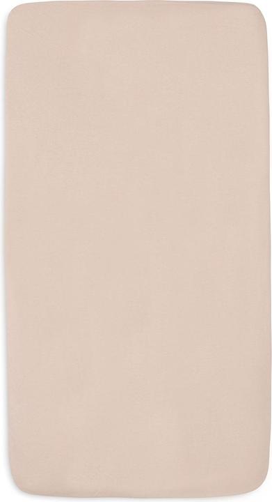 Jollein Fix-Leintuch Jersey 2er, 60 x 120 cm, Wild Rose/Biscuit (60 x 120 cm)