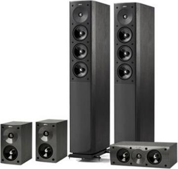 Actual product image Jamo S 608 HCS 3, 5.0 speaker system, Black Ash