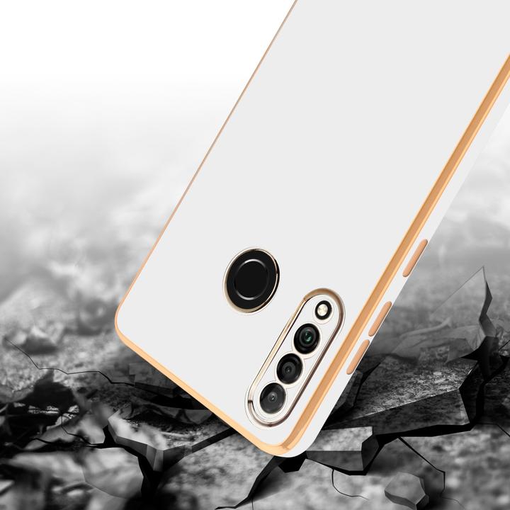 Immagine prodotto Cadorabo Custodia per Huawei P30 LITE in TPU con protezione della fotocamera Stile LM130 (Huawei P30 Lite)