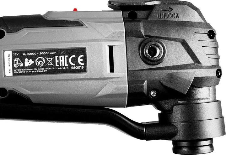 Actual product image Graphite Urządzenie wielofunkcyjne Energy+ 18V (58G013)