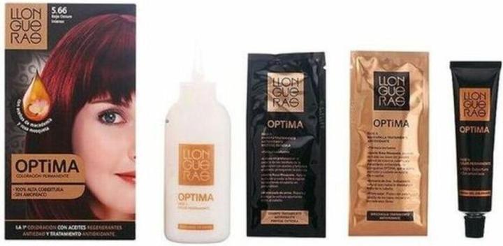 Produktbild Llongueras OPTIMA hair colour #5.66-deep intense red (Deep Intense Red)