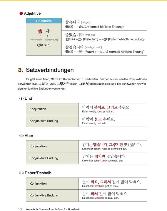 Produktbild Koreanische Grammatik im Gebrauch - Grundstufe (Deutsch, Ahn, Jean-myung/Han, Huyeong, 2021)