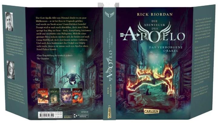 Produktbild Die Abenteuer des Apollo 1: Das verborgene Orakel (Rick Riordan, Deutsch)
