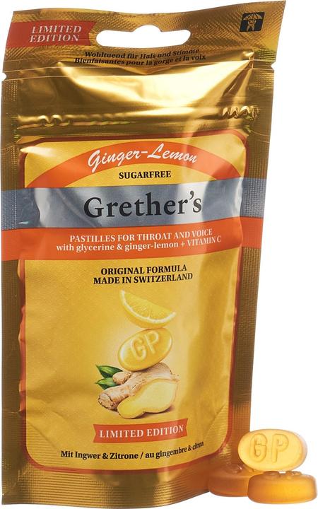 Image du produit Grethers Ginger-Lemon (1 pièce(s))