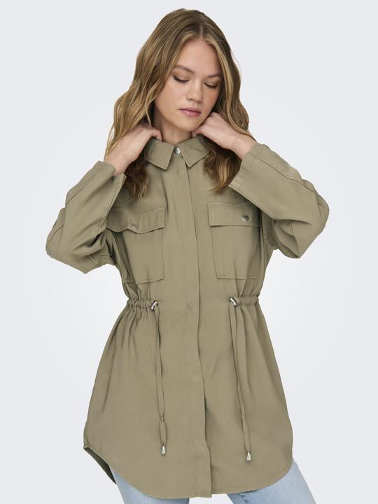Actual product image Only Fly-away collar coat jacket (XL)