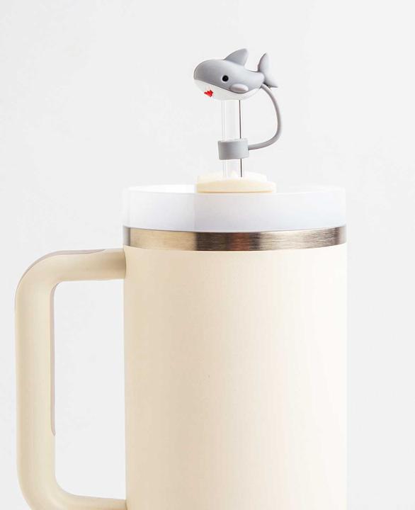 Produktbild I Am Creative Silikon Trinkhalm-Abdeckung passend für Trinkflaschen, Stanley