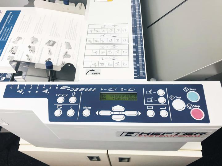 Produktbild Hefter Systemform Falzmaschine TF MEGA-A Plus (A6, A4, A3, A5)