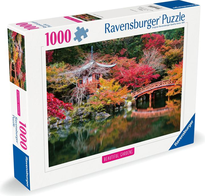 Actual product image Ravensburger Beautiful Gardens - Daigo-ji, Kyoto (1000 pieces)
