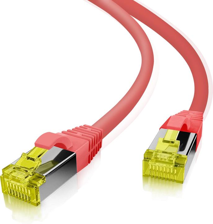 Actual product image Helos Herweck patch cable (S/FTP, CAT6a, 5 m)