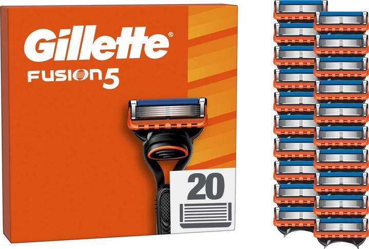 Actual product image Gillette Fusion5 (20 x)