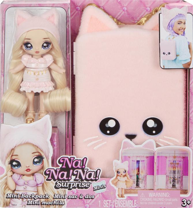 Immagine prodotto MGA Na! Na! Na! Mini zaino a sorpresa Parisian Kitty