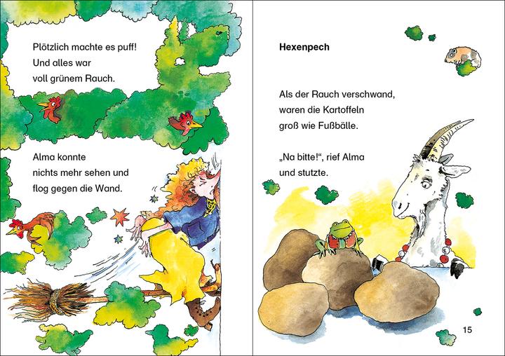 Immagine prodotto Verflixt und zugehext (Tedesco, Loewe Prima lettura autonoma, Imbuto Cornelia, 2022)