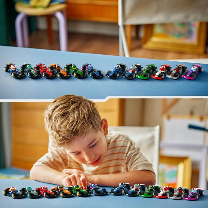 Actual product image LEGO F1 racing cars to collect (Assorted) (71049, LEGO DC)