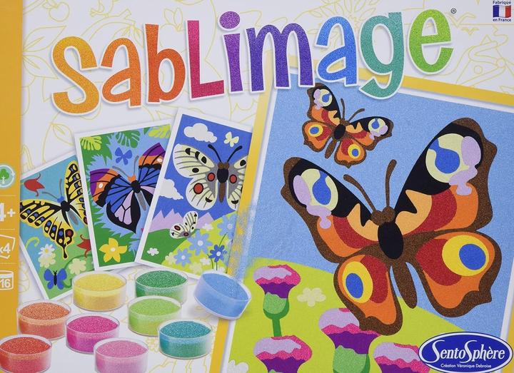 Actual product image Sentosphere Sand pictures butterflies