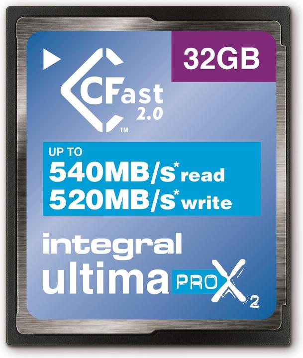 Immagine prodotto Integral Memory Cfast Ultima Pro X2 (32 GB, CFast)