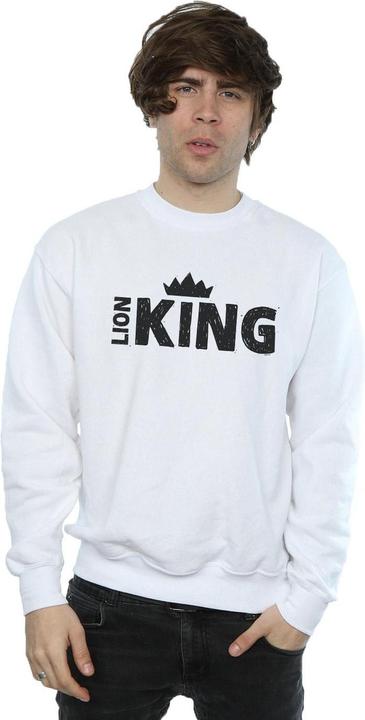 Actual product image Disney Mens The Lion King Movie Crown Sweatshirt (XXL)
