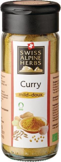 Produktbild Swiss Alpine Herbs Curry (40 g)