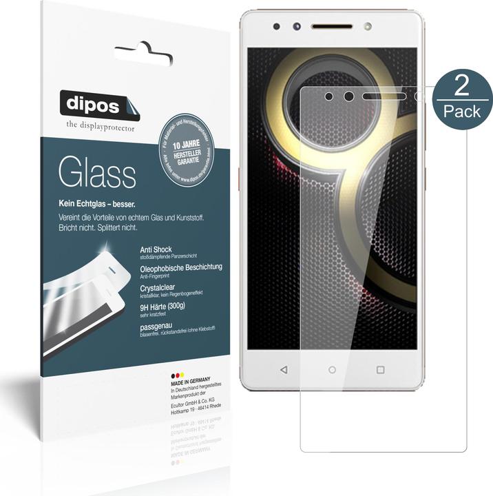 Actual product image Dipos Screen Protector Anti-Shock (2 Piece, Lenovo K8 Note)