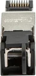 Immagine prodotto Dätwyler Spina RJ45, IP20, montaggio su campo Cat. 6A (Connettore del cavo di rete)