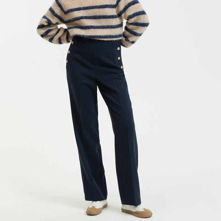 Produktbild La Redoute Collections Hose Signature ADRIENNE im Matrosen-Style (36)