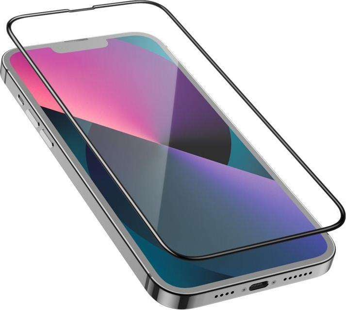 Image du produit PhoneLook 3D Tempered Glass Vitre de protection d'écran intégrale verre trempé avec bords noirs (1 pièce(s), Apple iPhone 16)