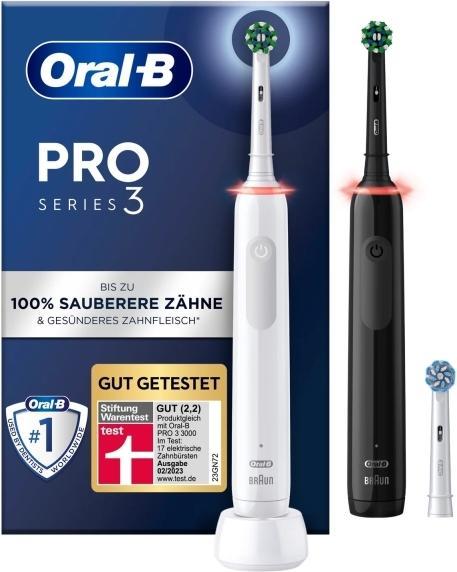 Actual product image Oral-B ELECTRIC TOOTHBRUSH PRO3 3900 2PSC (Oscillating toothbrush)